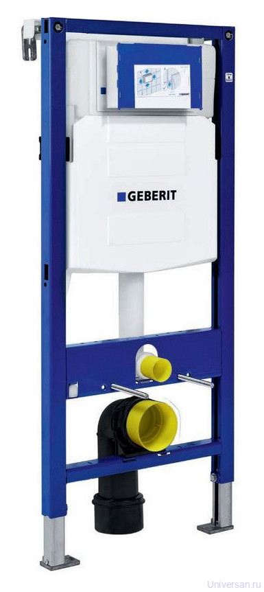 Система инсталляции для унитазов Geberit Duofix UP320 111.300.00.5 с кнопкой смыва матовый хром/хром 
