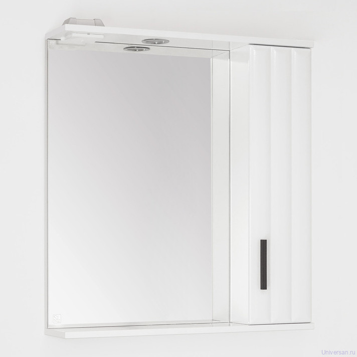 Зеркало-шкаф Style Line Агава 70/С белый 