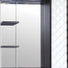 Зеркало-шкаф Style Line Агат 75/С белый/венге 