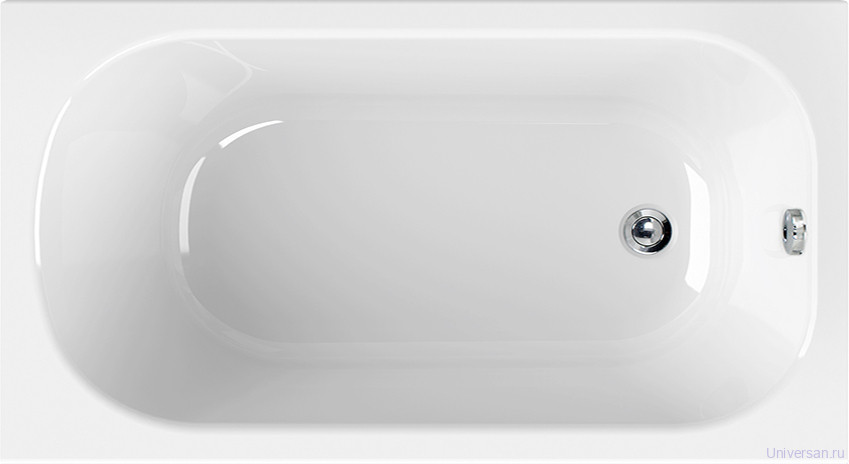 Акриловая ванна Cezares Eco 130x70 см 