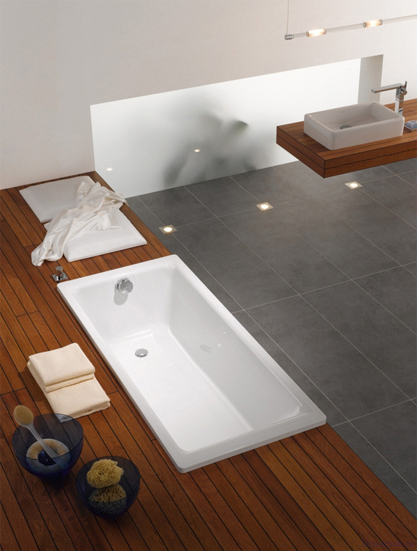 Стальная ванна Kaldewei Ambiente Puro 653 с покрытием Anti-Slip и Easy-Clean 180x80 см 256330003001 