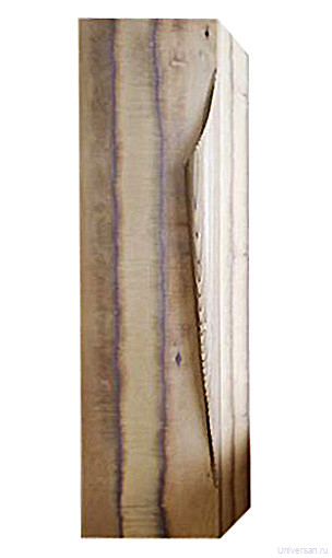 Шкаф-пенал Clarberg Папирус Вуд светлое дерево 