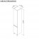 M85ACSR0306WG X-Joy, шкаф-колонна, напольный, правый, 30 см, двери, цвет: белый, глянец 