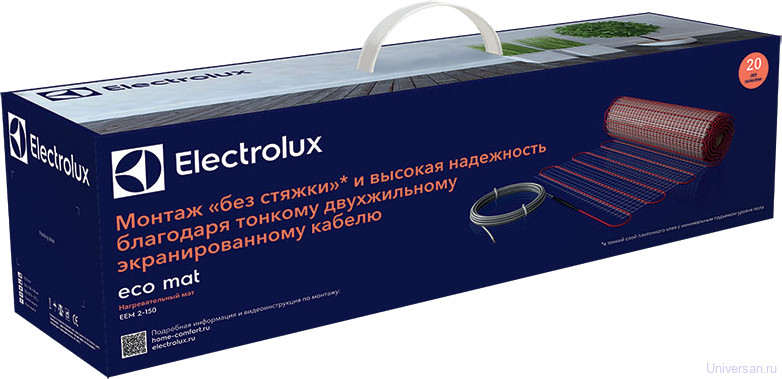 Теплый пол Electrolux EEM 2-150-0,5 с терморегулятором 