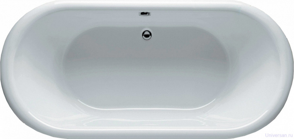 Акриловая ванна Riho Dua 180 белая панель без г/м 