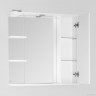 Зеркало-шкаф Style Line Жасмин 80/С белый 