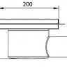 Душевой трап RGW Shower Panels SDR-11-20-Q под плитку 