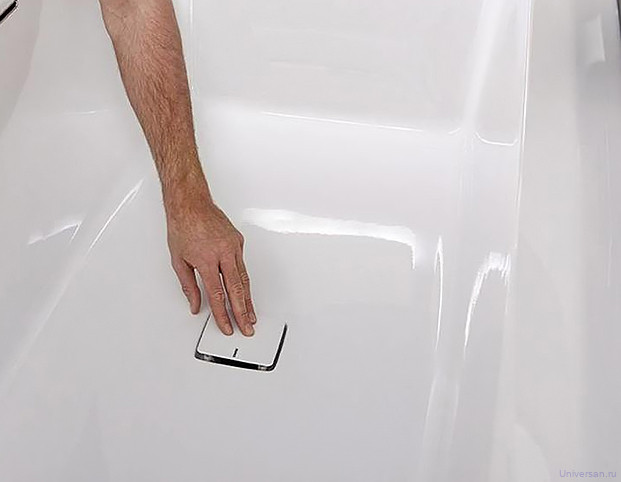 Акриловая ванна Riho Still Smart R 170x110 с подголовником 