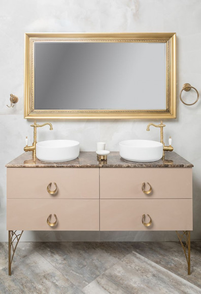 Зеркало 70х140 с подсветкой Armadi Art Terso 560-BR-140 