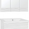 Зеркало-шкаф Style Line Вероника 80 Люкс, белый 