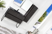 Пенал 120*35*285 см Armadi Art Vallessi 836-A glossy