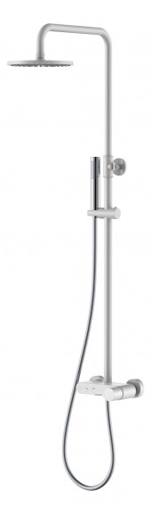 Стойка для душа Boheme STICK WHITE 128-WCR DIAMOND CHROME