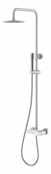 Стойка для душа Boheme STICK WHITE 128-WCR DIAMOND CHROME 