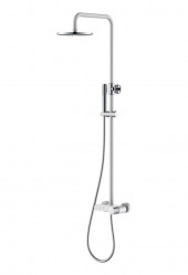 Стойка для душа Boheme STICK WHITE TOUCH CHROME 128-WCR.2