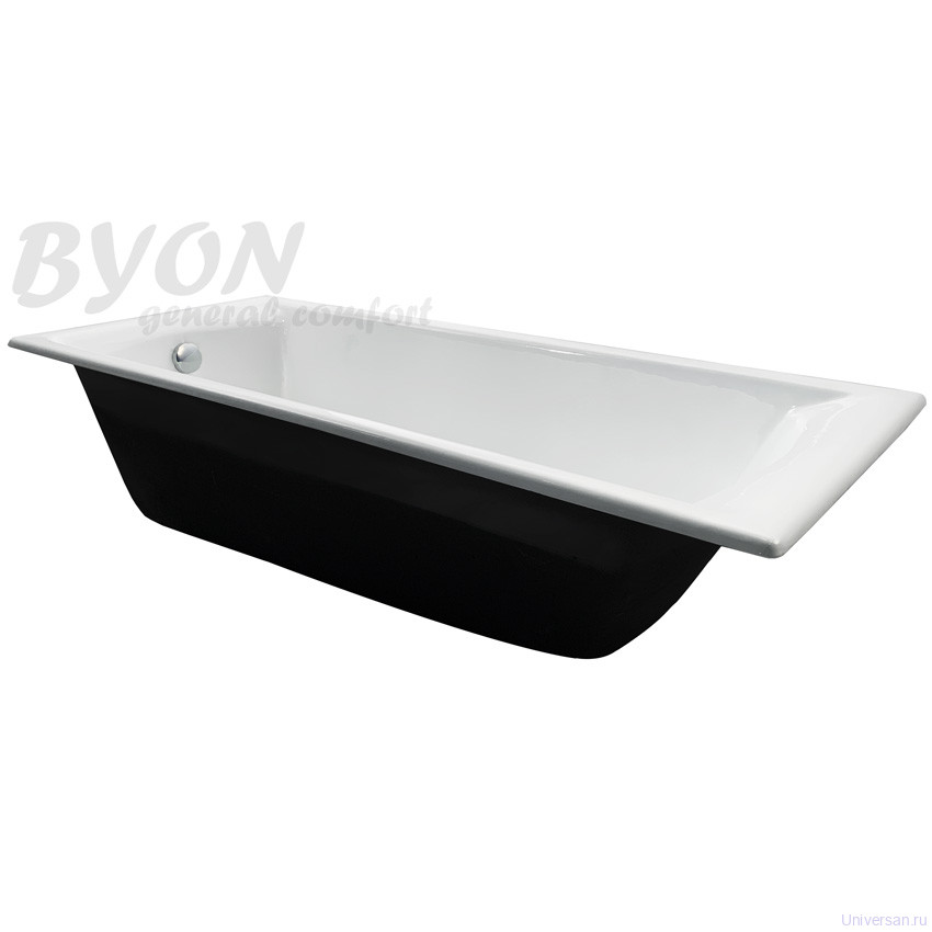 Чугунная ванна Byon Milan 170x75 см 