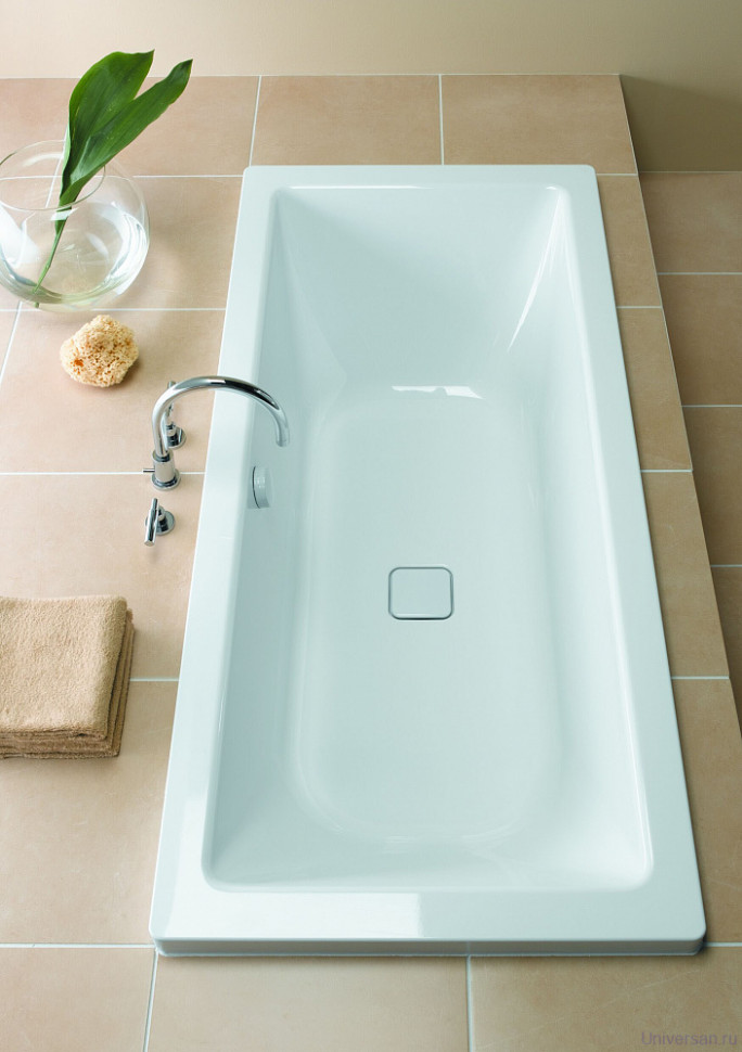 Стальная ванна Kaldewei Avantgarde Conoduo 735 с покрытием Easy-Clean 200x100 см 235300013001 