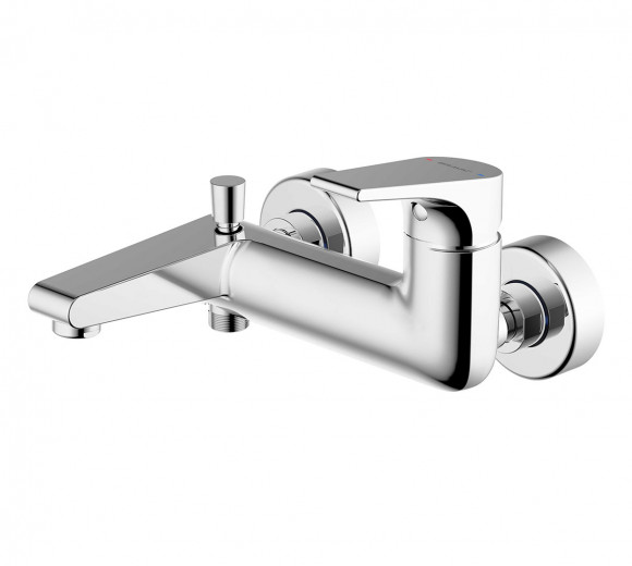 Смеситель для ванны Bravat VEGA F6119177CP-01, хром 