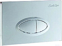 Комплект SantiLine SL-5018 + SL-01 безободковый унитаз, с микролифтом + система инсталляции с кнопко 