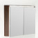 Зеркальный шкаф Armadi Art Vallessi 80 DARK OAK с подстветкой 547-D 