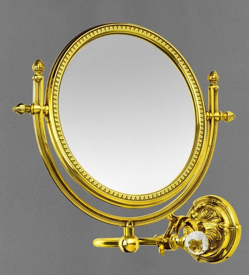Зеркало Art&Max Barocco Crystal AM-2109-Do-Ant-C увеличительное золото 