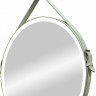Зеркало Art&Max Milan AM-Mil-800-DS-F белый ремень 