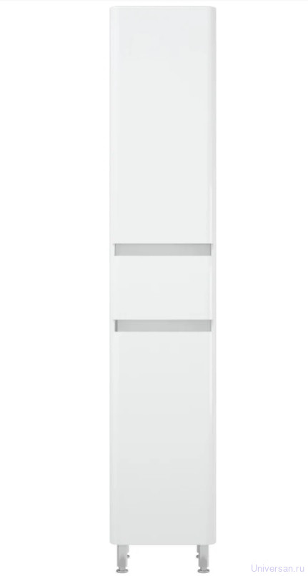 Шкаф-пенал Corozo Алабама 35 подвесной белый 