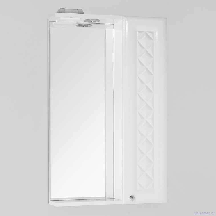 Зеркало-шкаф Style Line Канна 50/С белый 