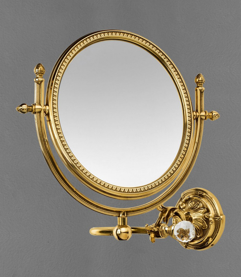 Зеркало Art&Max Barocco Crystal AM-2109-Br-C увеличительное бронза 