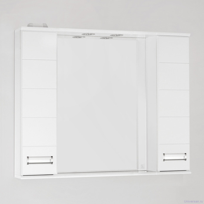 Зеркало-шкаф Style Line Ирис 100/С белый 