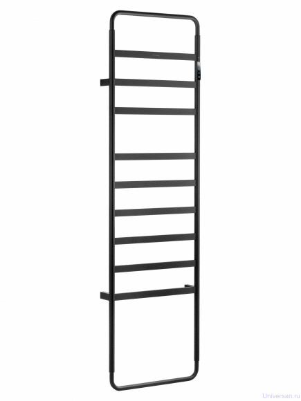 Полотенцесушитель электрический WONZON & WOGHAND, Черный матовый (WW-A204-MB) 