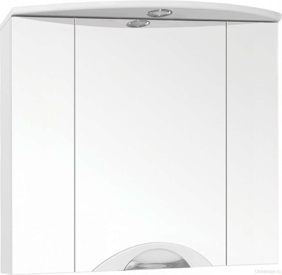 Зеркало-шкаф Style Line Жасмин-2 76/С Люкс, белый 