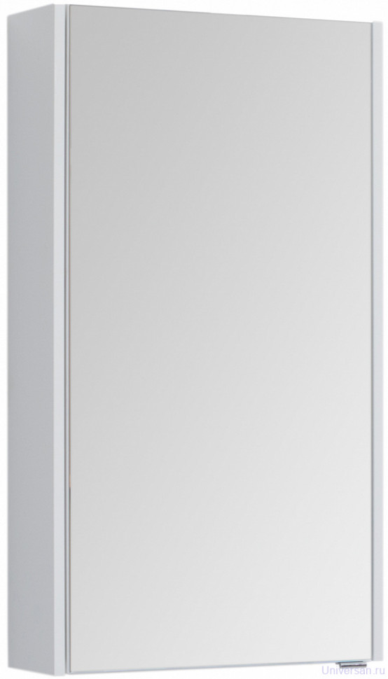 Зеркало-шкаф Aquanet Августа 50 L, белый 