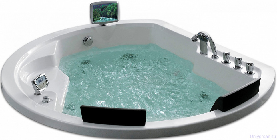 Акриловая ванна Gemy G9053 O с телевизором 