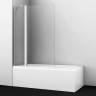 Штора для ванной WasserKRAFT Berkel 48P02-110 Fixed стекло, двухстворчатая 