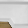 Акриловая ванна Jacob Delafon Bain-Douche Neo 150 R + слив-перелив 