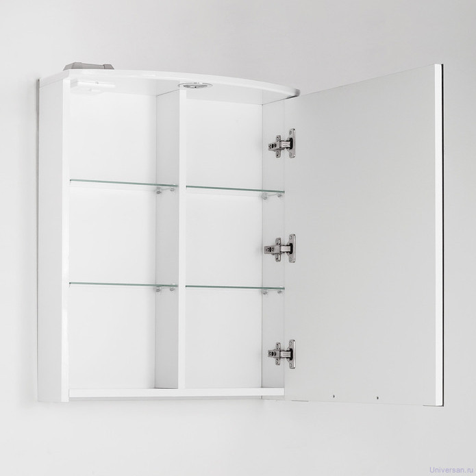 Зеркало-шкаф Style Line Жасмин-2 55/С Люкс, белый 