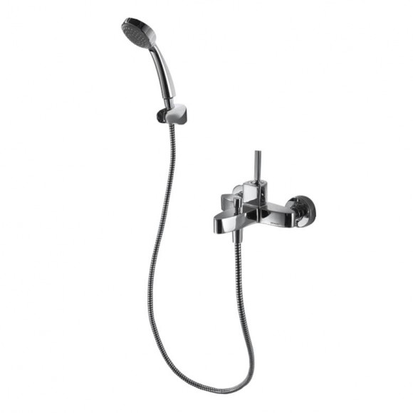 Смеситель для ванны Bravat Spring F679113C-B, хром Смеситель для ванны Bravat Spring F679113C-B, хром