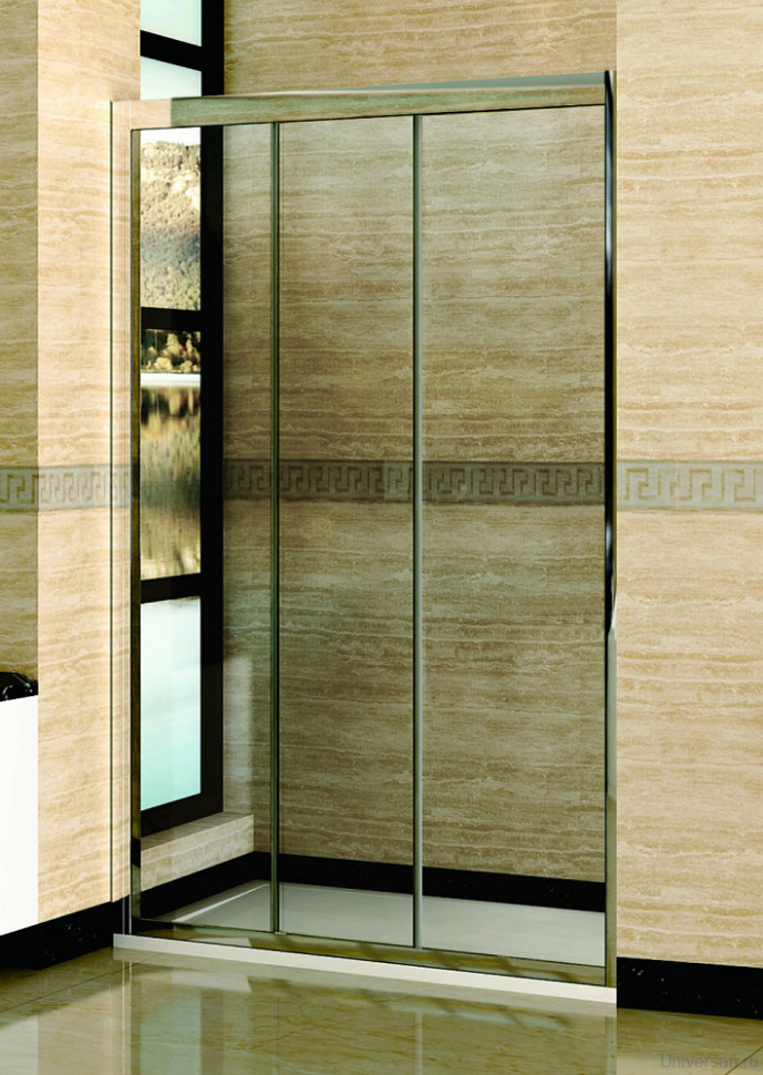 Душевая дверь в нишу RGW Classic CL-11 (1210-1260)x1850 профиль хром, стекло чистое 