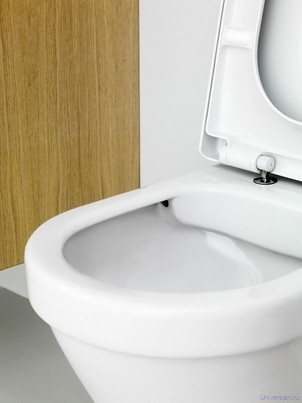 Унитаз подвесной Gustavsberg Hygienic Flush WWC 5G84HR01 безободковый с сиденьем микролифт 