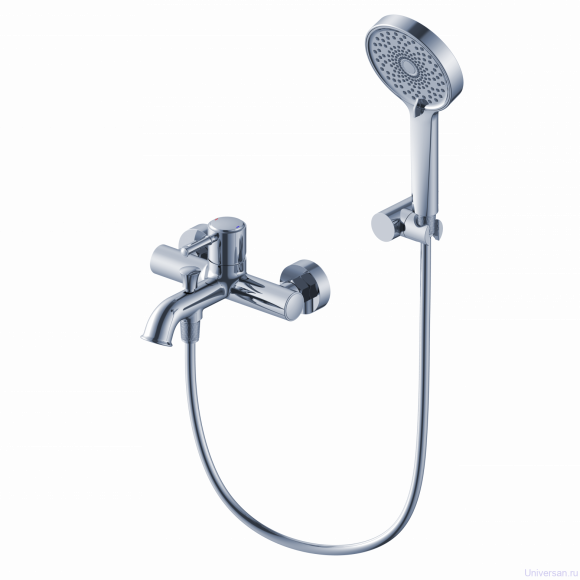 Смеситель для ванны с душем WONZON & WOGHAND, Хром (WW-88037073-CR) 