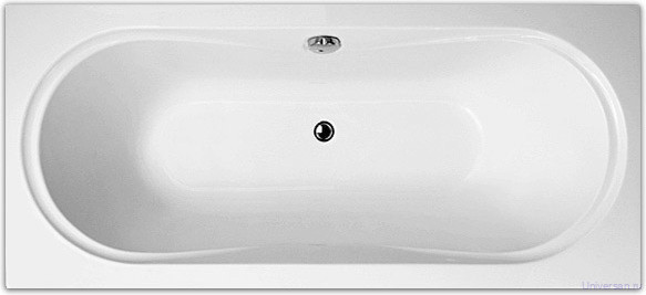 Акриловая ванна Vagnerplast Briana 180 см ультра белый 