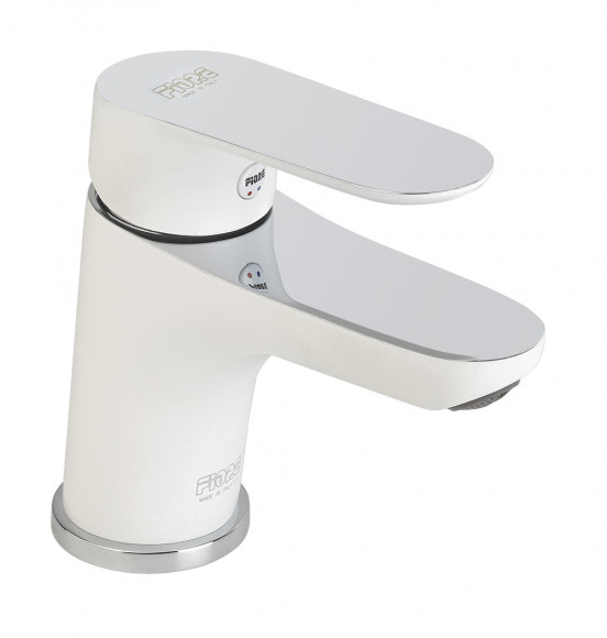 Смеситель для раковины Fiore KEVON CHIC 81WX8120, хром/белый 