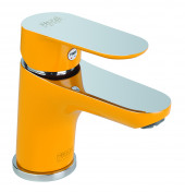 Смеситель для раковины Fiore KEVON CHIC 81YX8120, хром/желтый Смеситель для раковины Fiore KEVON CHIC 81YX8120, хром/желтый