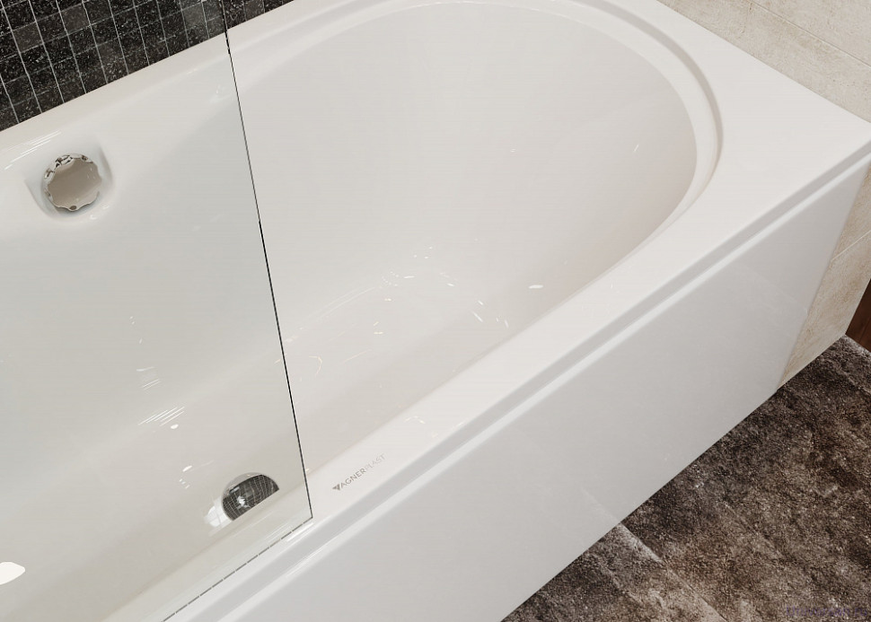 Акриловая ванна Vagnerplast Briana 180 см 