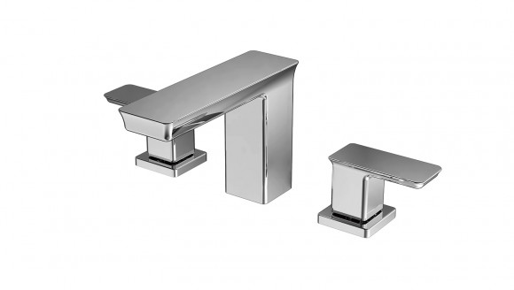Смеситель для раковины на 3 отверстия Bravat Phillis F256101C-ENG, хром 