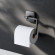 A9034122 Gem, Держатель для туалетной бумаги, черный 