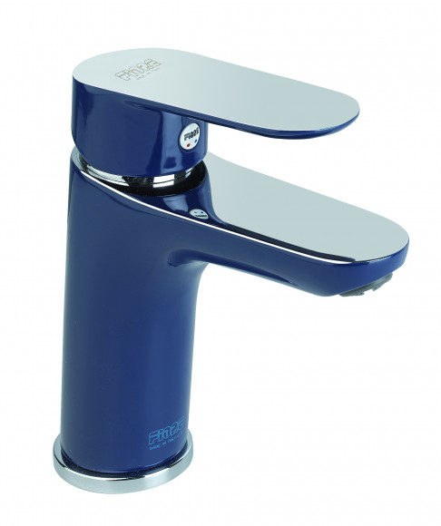 Смеситель для раковины Fiore KEVON CHIC 81TX8123, хром/синий Смеситель для раковины Fiore KEVON CHIC 81TX8123, хром/синий