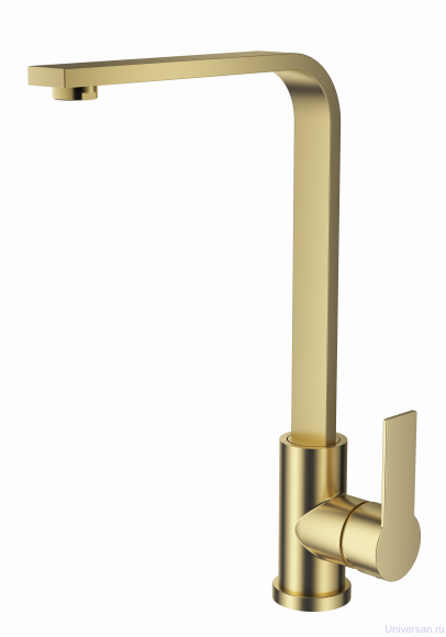 Смеситель для кухни WONZON & WOGHAND, Брашированное золото (WW-AE4550-BG) 