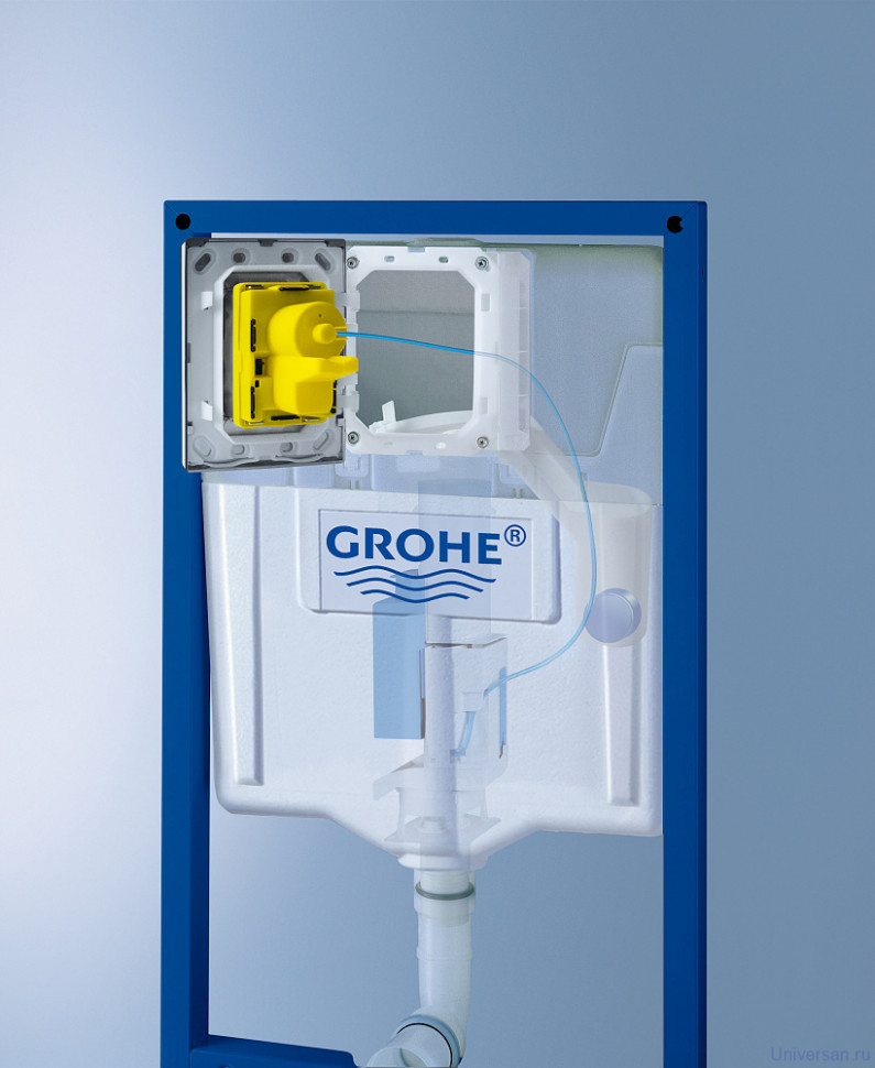 Система инсталляции для унитазов Grohe Rapid SL 38827000 5 в 1 с кнопкой смыва 