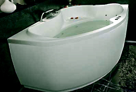 Акриловая ванна Aquanet Capri 170x110 см R 